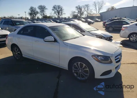 2015 Mercedes-Benz C 300 4Matic from USA, damaged, VIN 55SWF4KB5FU021062